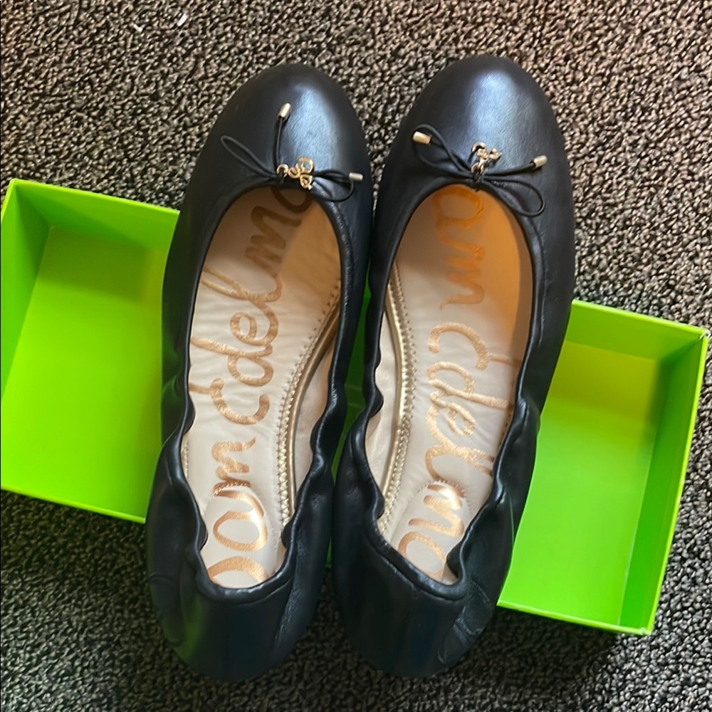 Felicia Black Ballet Flat